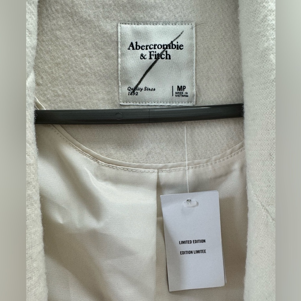 Abercrombie wool dad coat